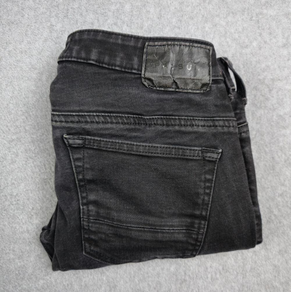 PacSun Womens 30x30 Black Stacked Skinny Active Stretch Jeans